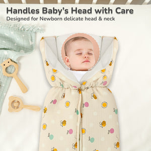 R for Rabbit Snuggy Bliss 100% Muslin Cotton Baby Bedding for Newborns (0–6 Months) - Baby Nest