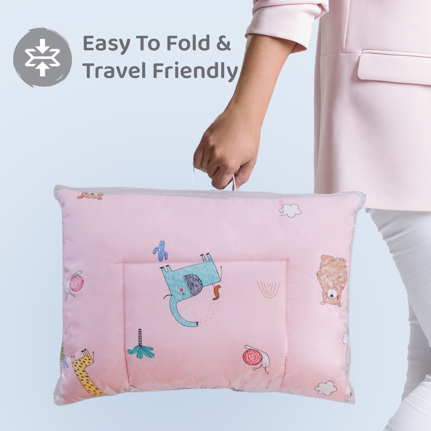 R for Rabbit Snuggy Cozy - Blush Pink - Baby Bedding Set