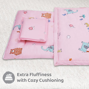 R for Rabbit Snuggy Cozy - Blush Pink - Baby Bedding Set