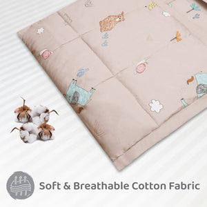 R for Rabbit Snuggy Cozy - Tan Brown - Baby Bedding Set