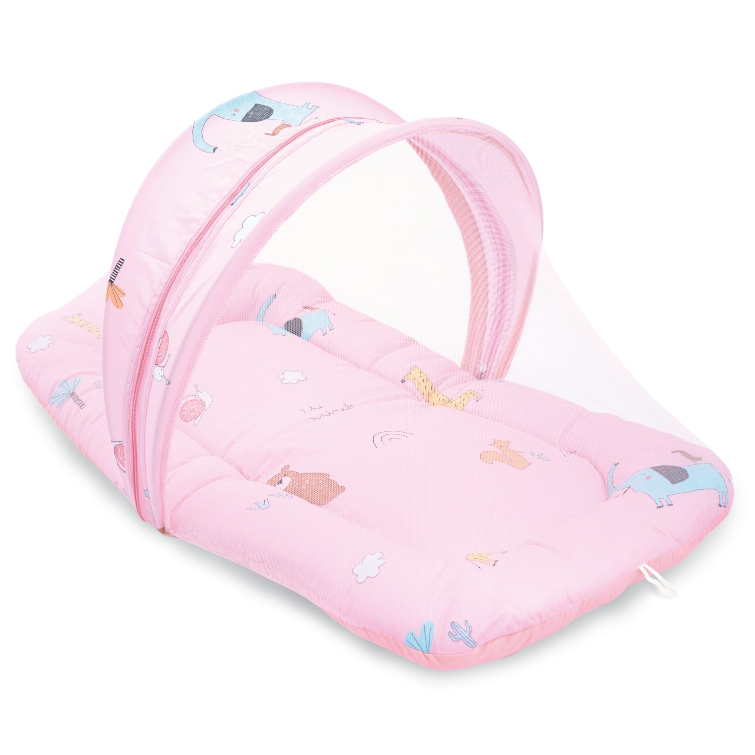 R for Rabbit Snuggy Safari - Pink - BDSSPK1