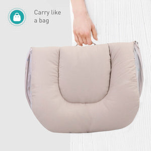 R for Rabbit Snuggy Safari - Tan Brown - Baby Mosquito Net Portable Bed