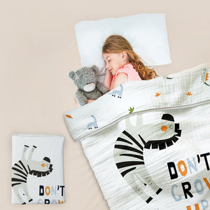 R for Rabbit Softkins Lightweight Muslin Baby Blanket - Baby Blanket