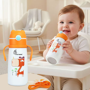 R for Rabbit Steebo Safari Sipper Bottle Orange Giffy - Sippers
