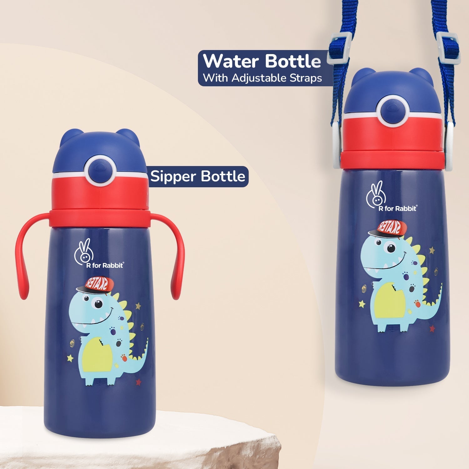 R for Rabbit Steebo Safari Stainless Steel Bottle - SCSSOG02