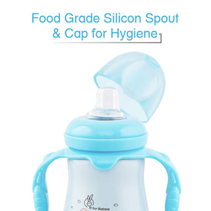 R for Rabbit Steebo Teddy Spout Cup - Blue - Sippers
