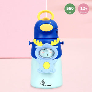 R for Rabbit Steebo Zoobie Sipper Bottle Blue Deer - Feeding Bottle