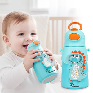 R for Rabbit Steebo Zoobie Sipper Bottle Blue Dino - Feeding Bottle