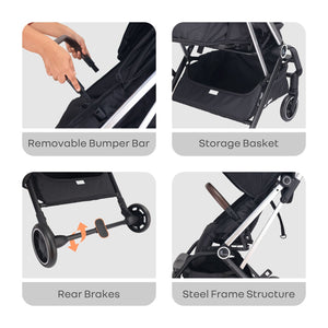 R for Rabbit Street Smart 360 - Baby Stroller & Prams