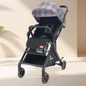 R for Rabbit Street Smart Aero - Grey Stripes - Baby Stroller & Prams