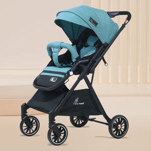 R for Rabbit Street Smart Nova Stroller Green Black Baby Gear - Baby Stroller & Prams