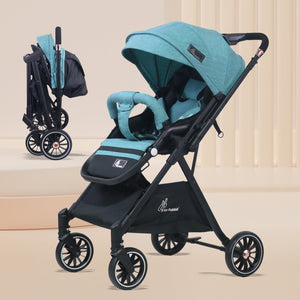 R for Rabbit Street Smart Nova Stroller Green Black Baby Gear - Baby Stroller & Prams