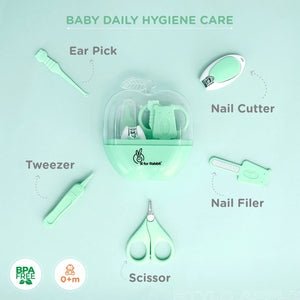 R for Rabbit Stylo Apple Baby Manicure Set - Green - Grooming