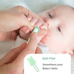 R for Rabbit Stylo Apple Baby Manicure Set - Green - Grooming