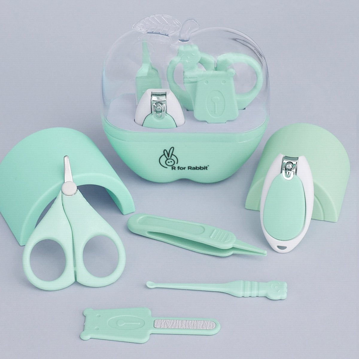 R for Rabbit Stylo Apple Baby Manicure Set- Green - GRSTAG2