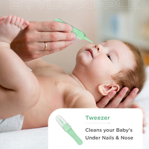 R for Rabbit Stylo Apple Baby Manicure Set - Green - Grooming