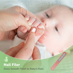 R for Rabbit Stylo Kitty New Born Grooming Kit - Peach - Baby Grooming Kit