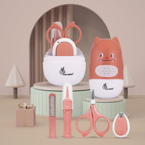 R for Rabbit Stylo Kitty New Born Grooming Kit - Peach - Baby Grooming Kit