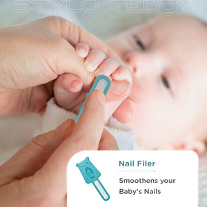 R for Rabbit Stylo Teddy Baby Manicure Set - Blue - GRSTTB2