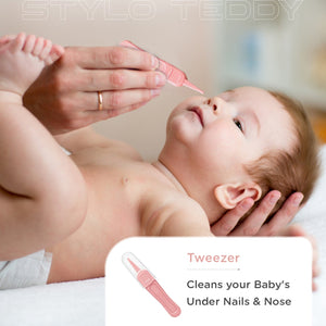 R for Rabbit Stylo Teddy Baby Manicure Set - Pink - GRSTTP2