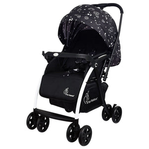 R for Rabbit Sugar Pop Stroller- Galaxy Black - STSPGB2