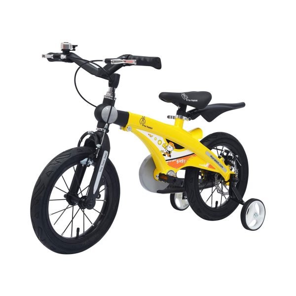 R for Rabbit Tiny Toes Jazz Bicycle I 14 Inch - Yellow - BLTTY14