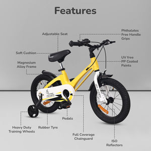 R for Rabbit Tiny Toes Magna Kids Bicycle – 16 Inch - Bicycle