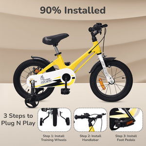 R for Rabbit Tiny Toes Magna Kids Bicycle – 16 Inch - Bicycle