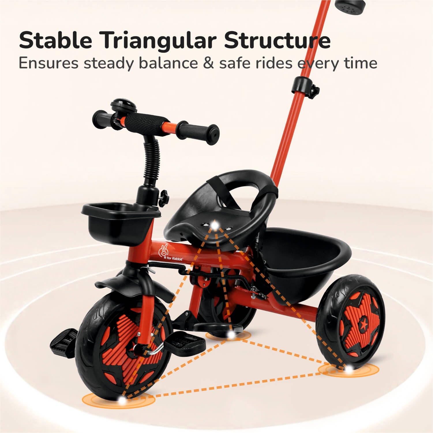 R for Rabbit Tiny Toes R20 Ace - Tricycle