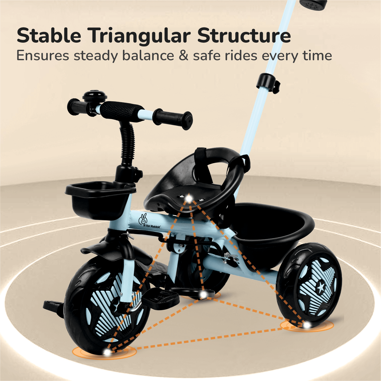 R for Rabbit Tiny Toes R20 Ace - Tricycle