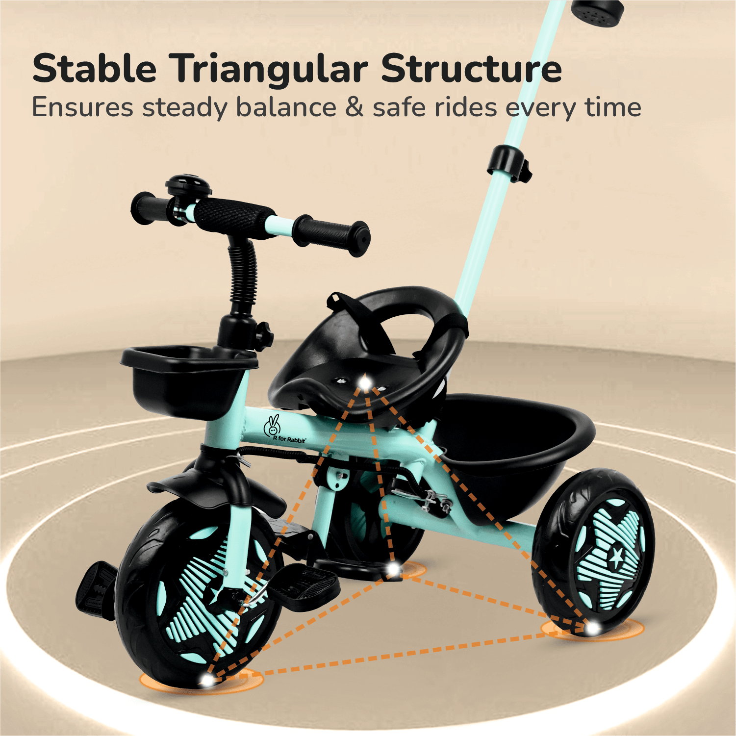 R for Rabbit Tiny Toes R20 Ace - Tricycle