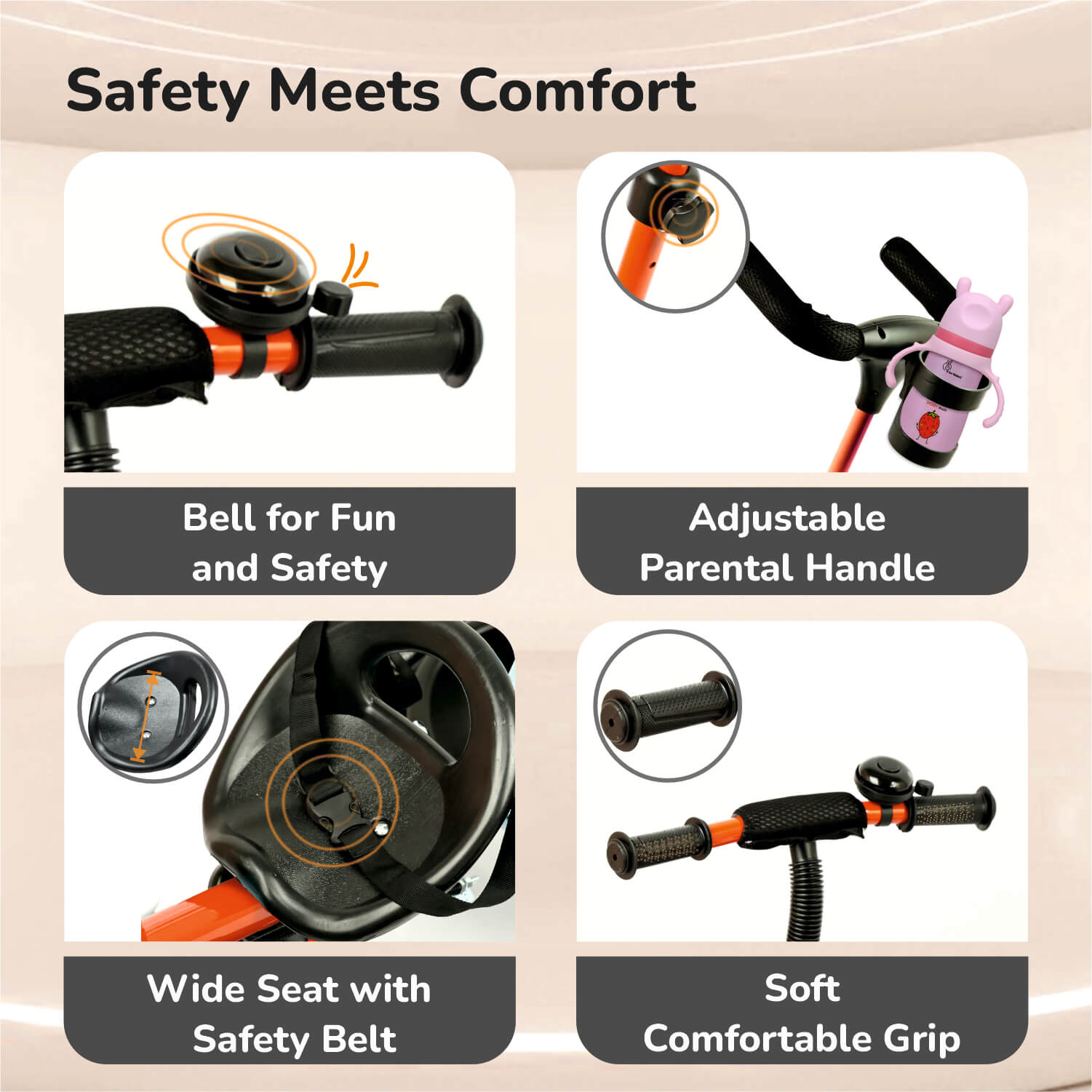 R for Rabbit Tiny Toes R20 Ace - Tricycle