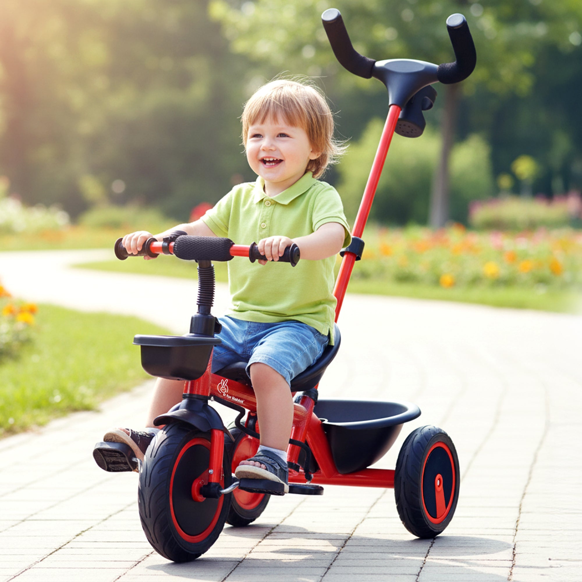 R for Rabbit Tiny Toes R20 Plus Tricycle with Rubber Wheels - Tricycle