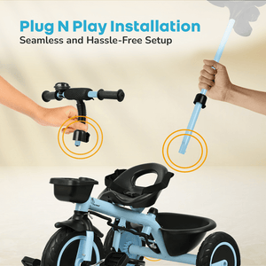 R for Rabbit Tiny Toes R20 Plus Tricycle with Rubber Wheels - Tricycle