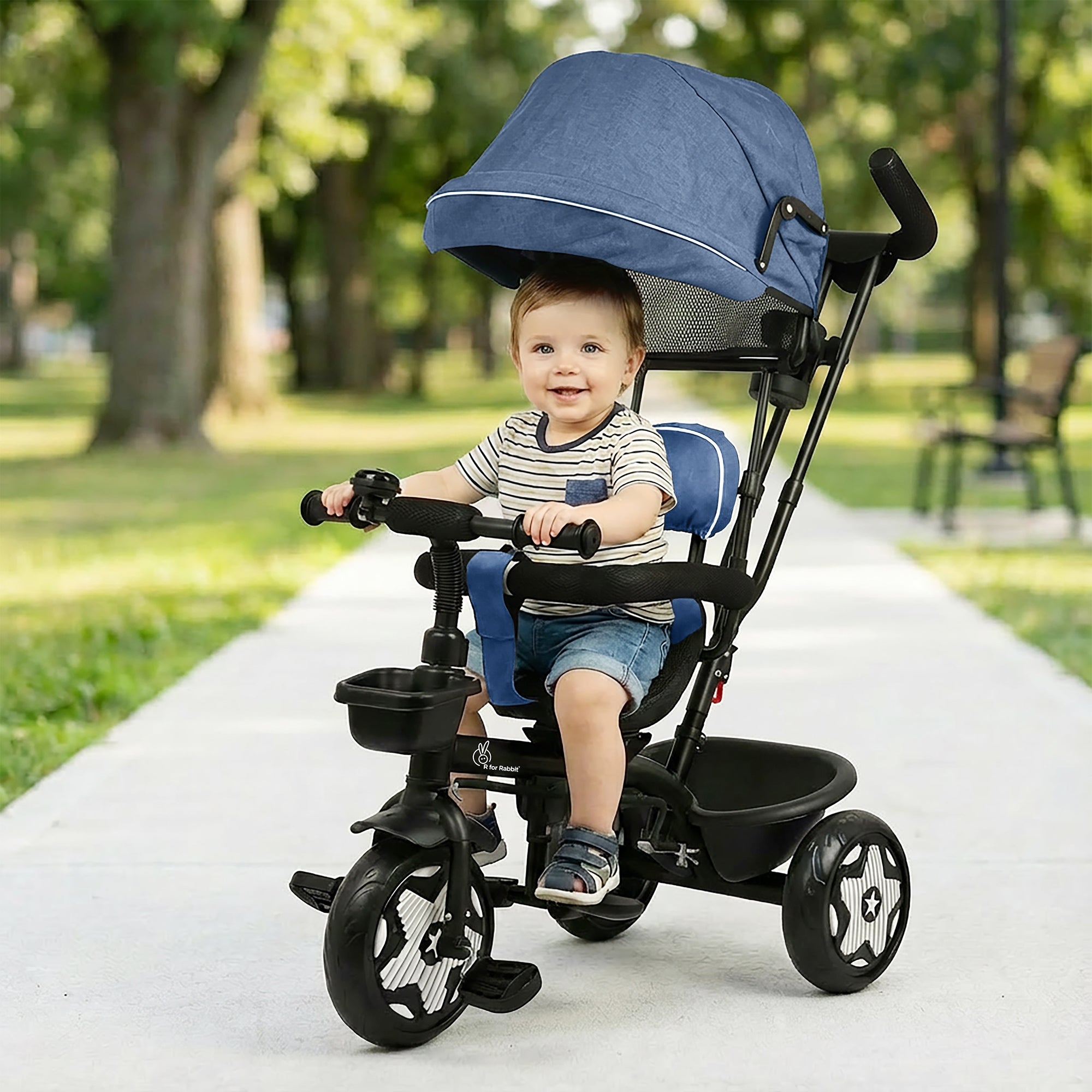 R for Rabbit Tiny Toes R40 Ace 360° Rotatable Baby Tricycle - Tricycle