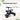 R for Rabbit Tiny Toes T10 Ace - Black - Tricycle