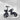 R for Rabbit Tiny Toes T10 Ace - Black - Tricycle