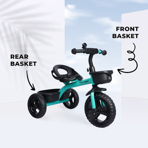 R for Rabbit Tiny Toes T10 Ace - Lake Blue - Tricycle
