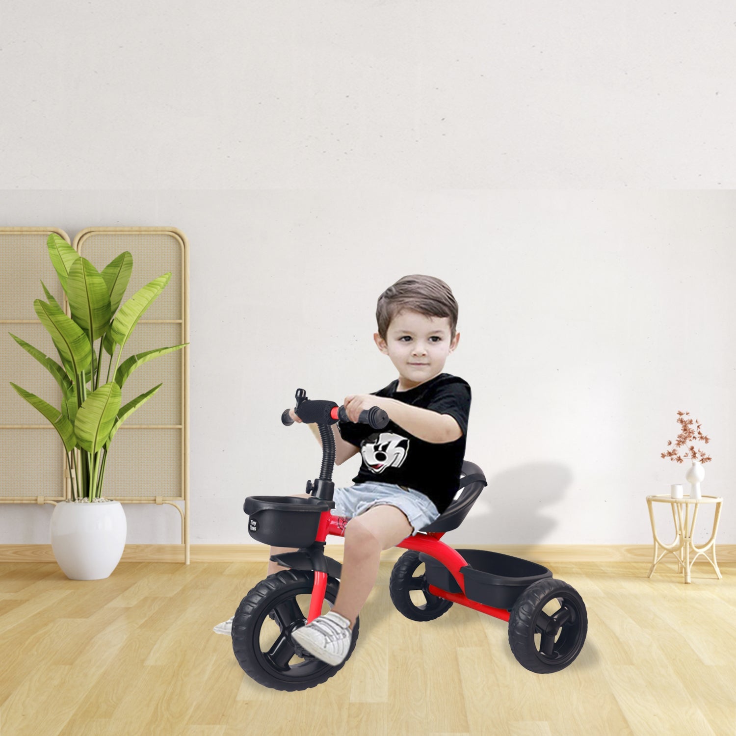 R for Rabbit Tiny Toes T10 Ace - Red - Tricycle