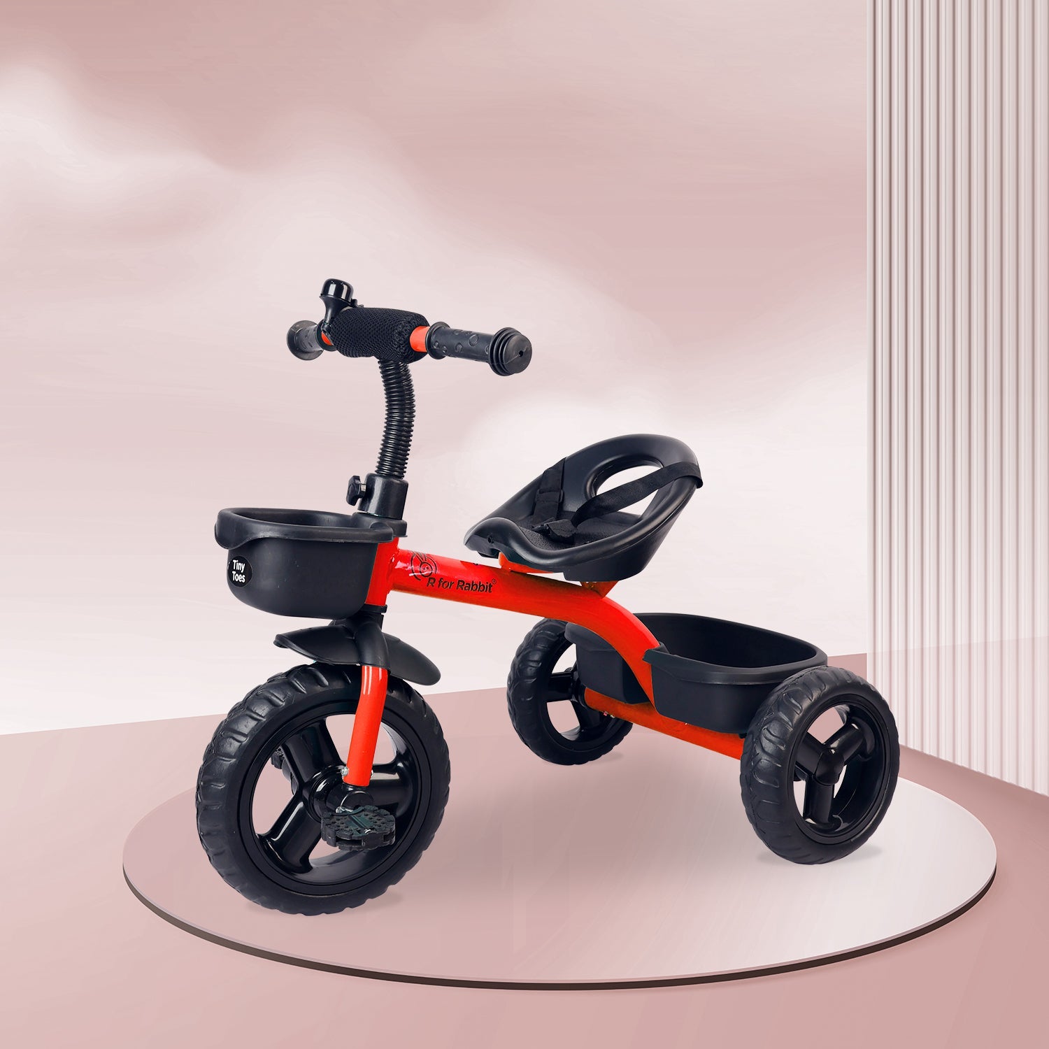 R for Rabbit Tiny Toes T10 Ace - Red - Tricycle