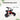 R for Rabbit Tiny Toes T10 Ace - Red - Tricycle