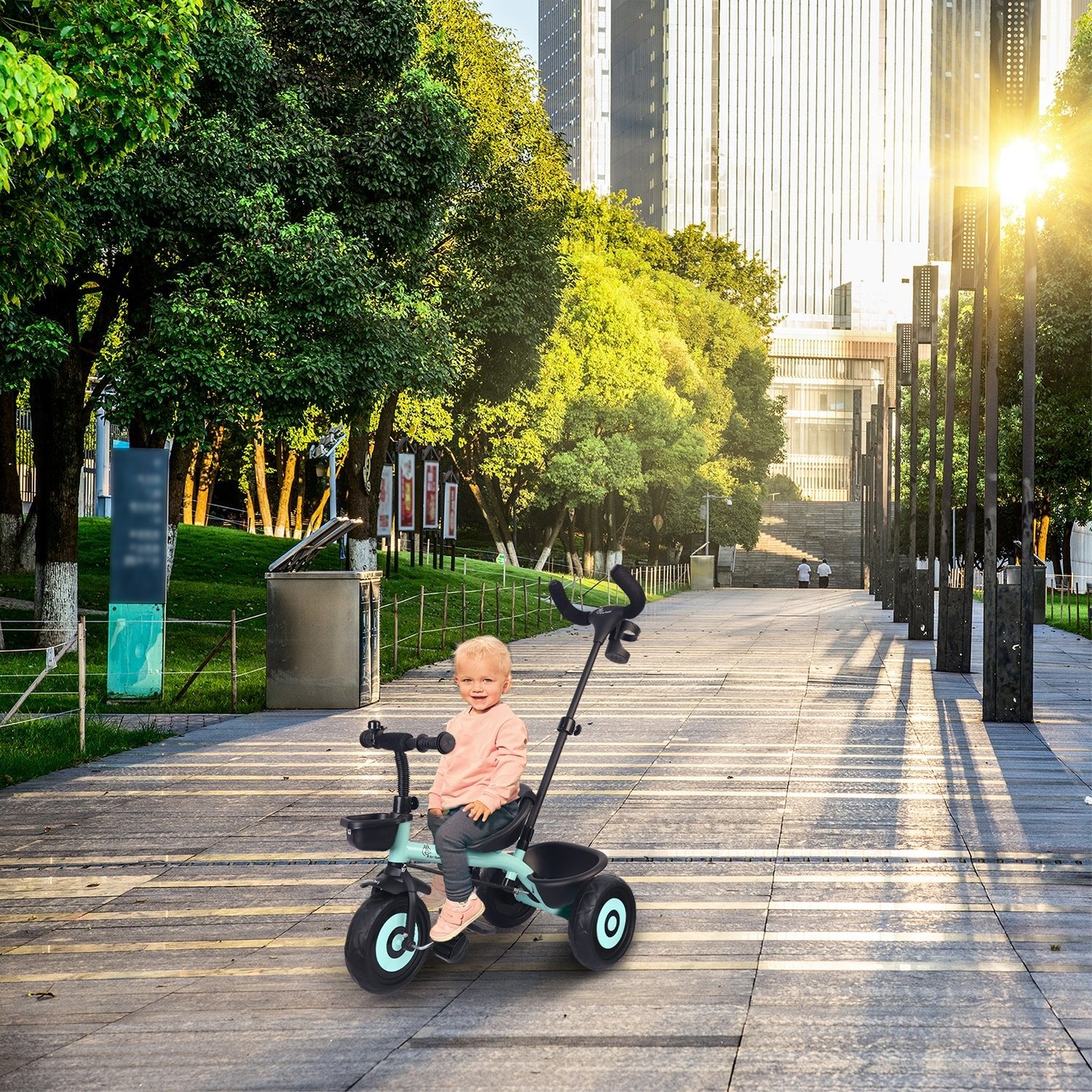 R for Rabbit Tiny Toes T20 Ace - Lake Blue - Tricycle