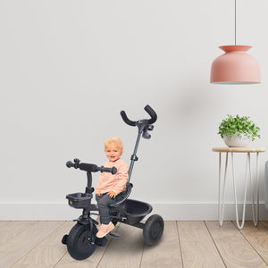 R for Rabbit Tiny Toes T20 Plus - Black - Tricycle