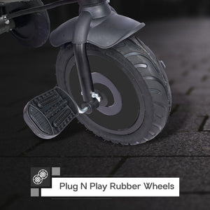 R for Rabbit Tiny Toes T20 Plus - Black - Tricycle