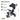R for Rabbit Tiny Toes T30 Ace - Black - Tricycle