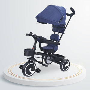 R for Rabbit Tiny Toes T30 Ace - Denim Blue - Tricycle