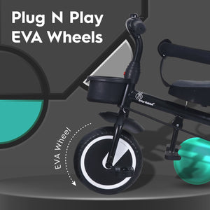 R for Rabbit Tiny Toes T30 Ace - Grey - Tricycle