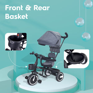 R for Rabbit Tiny Toes T30 Ace - Grey - Tricycle