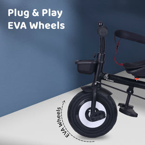 R for Rabbit Tiny Toes T40 Ace - Marron Black - Tricycle