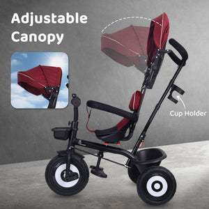 R for Rabbit Tiny Toes T40 Ace - Marron Black - Tricycle